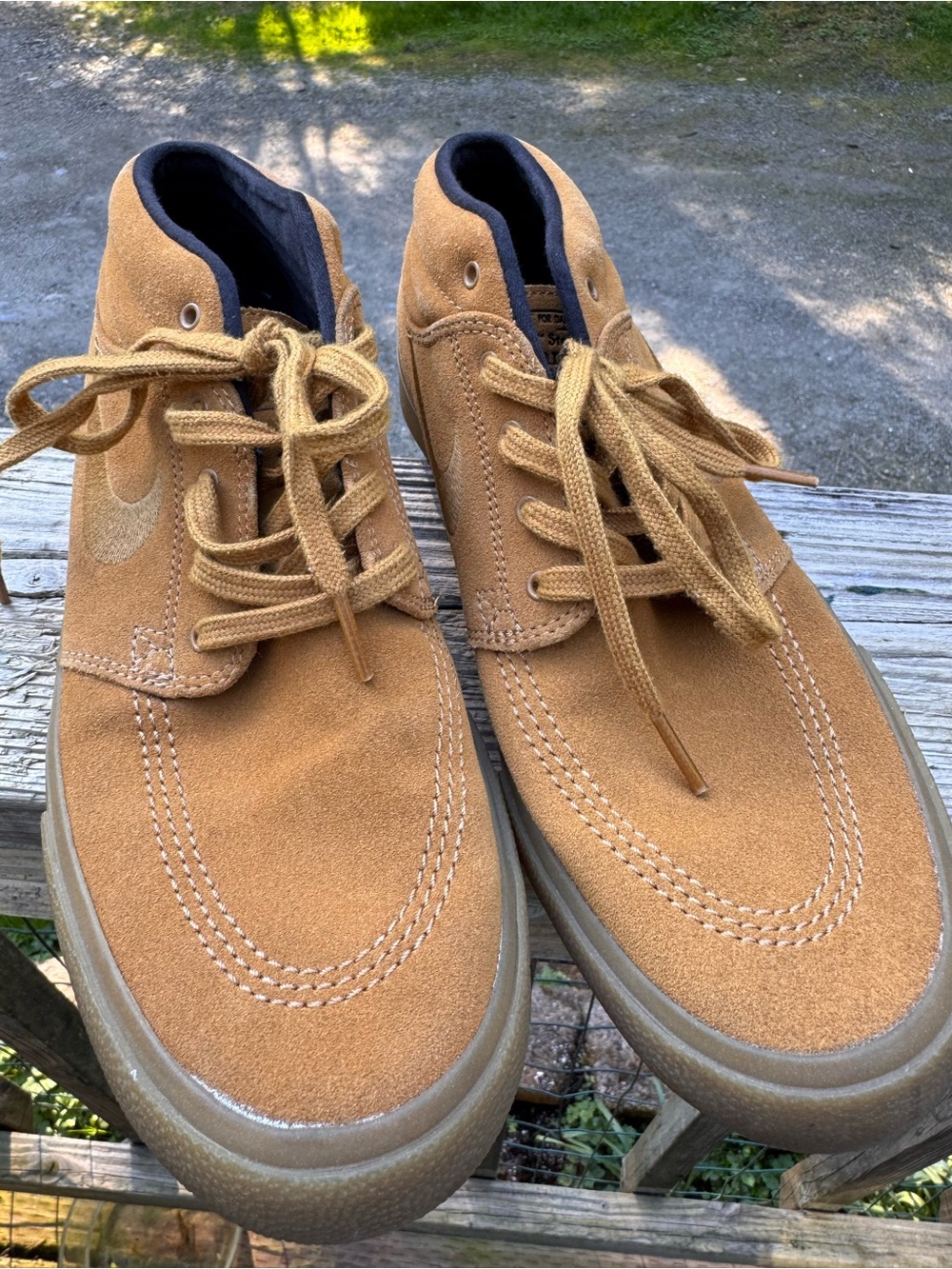 Nike Men's Wheat Suede Chukka Boots